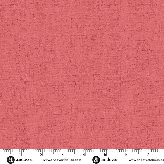 Andover Fabrics - Cottage Cloth II - Strawberry - by Renee Nanneman