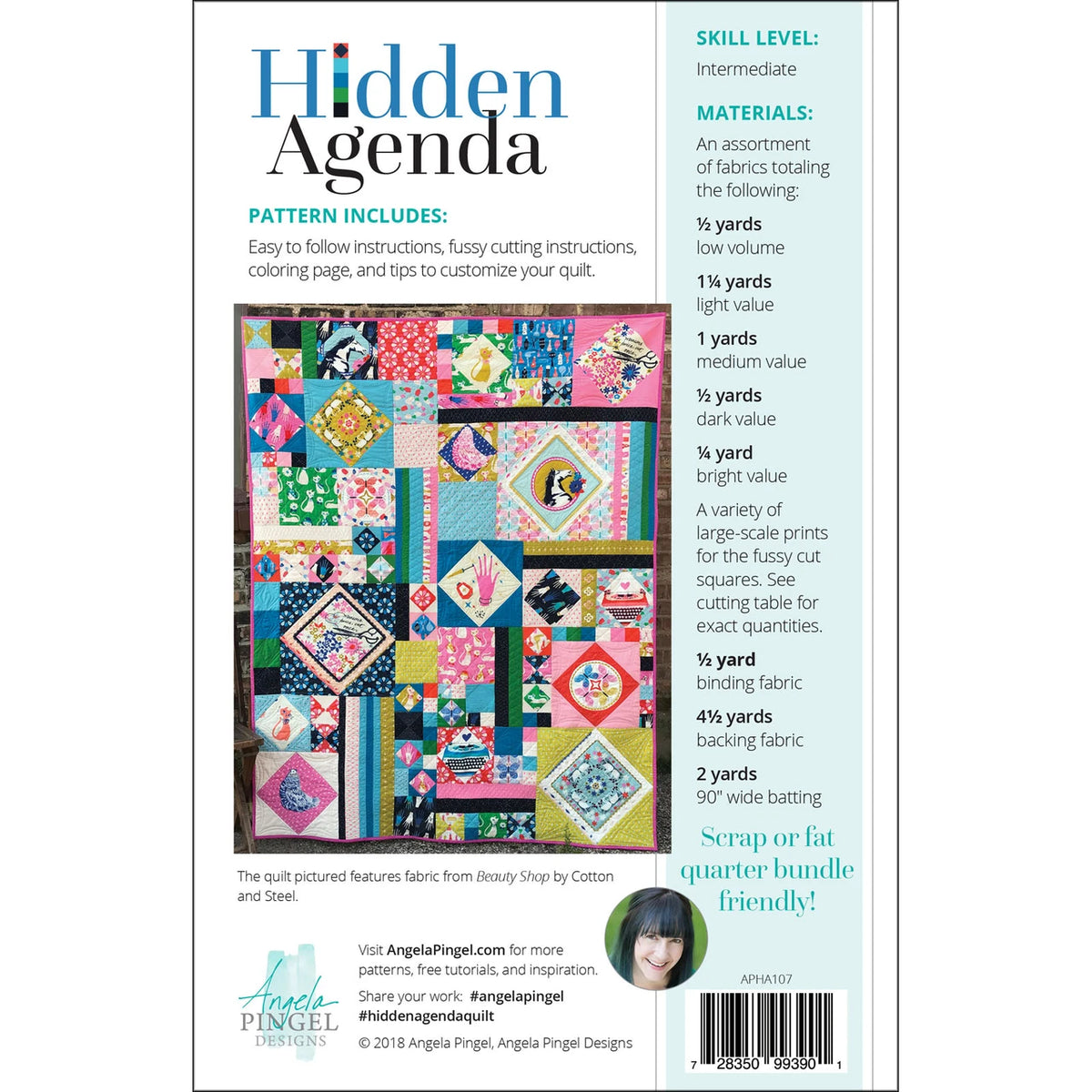 Angela Pingel Designs - Hidden Agenda Pattern