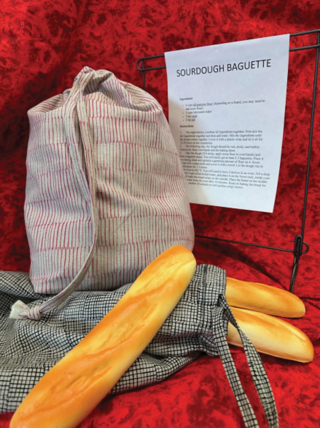 Cut Loose Press - Sourdough Bread Bag Pattern - by Lisa DeBord