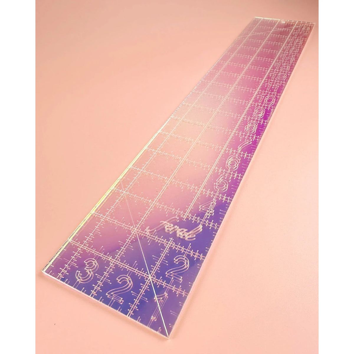 Feral Notions - 3-1/2" x 18” Quilting Ruler