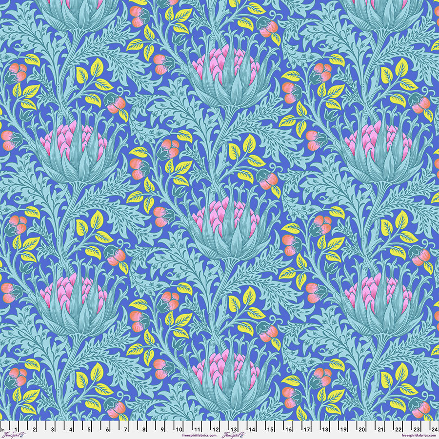 Kaffe x Morris & Co. - Artichoke - Blue