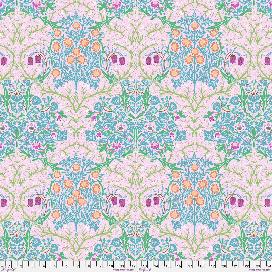 Kaffe x Morris & Co. - Blackthorn - Pink