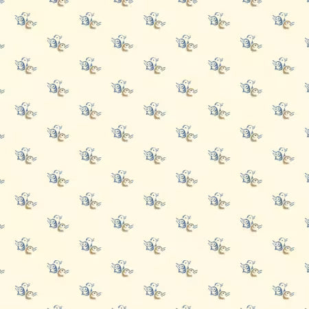 Marcus Fabrics - Kindred Konversations - Cream Ducklings - by Sheryl Johnson Collection