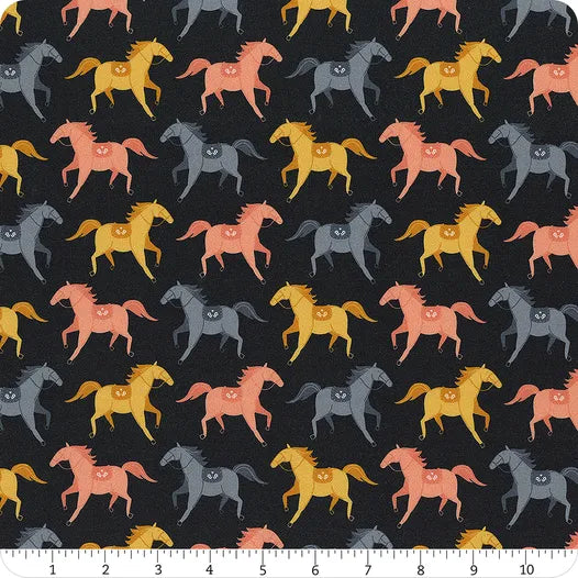 Petals & Pony Luck - Canter Navy