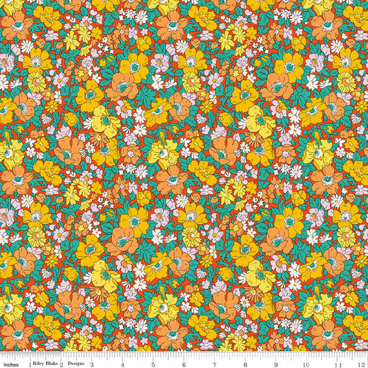 Liberty Fabrics - Everlasting - Cosmos Song B