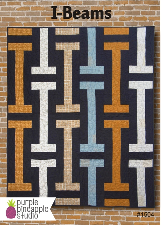 Purple Pineapple Studio - Quilt Pattern - I-Beams