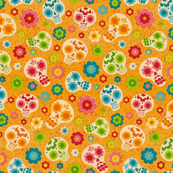 Paintbrush Studios - Skulls - Yellow