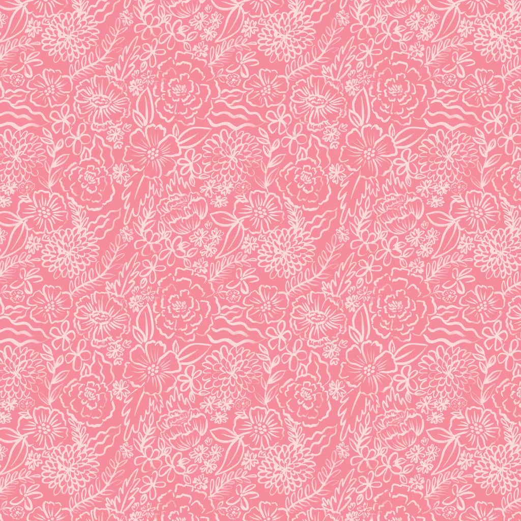Camelot Fabrics - 5"X5" Precut Charm Pack - Blooming Hearts- by Gabrielle Neil