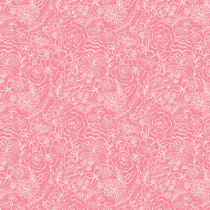 Camelot Fabrics - 5"X5" Precut Charm Pack - Blooming Hearts- by Gabrielle Neil