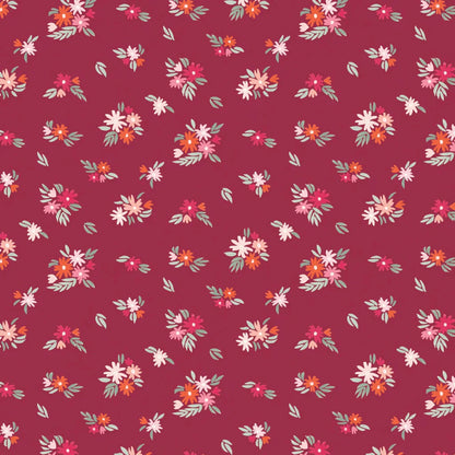 Camelot Fabrics - 5"X5" Precut Charm Pack - Blooming Hearts- by Gabrielle Neil