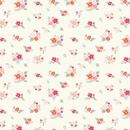 Camelot Fabrics - 5"X5" Precut Charm Pack - Blooming Hearts- by Gabrielle Neil