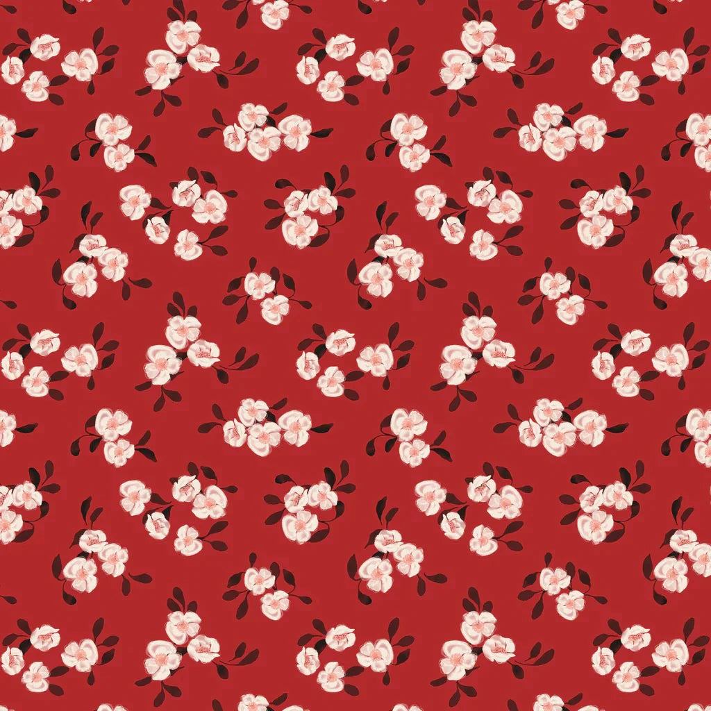 Camelot Fabrics - 5"X5" Precut Charm Pack - Blooms & Bows - by Gabrielle Neil