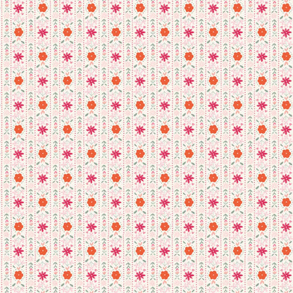 Camelot Fabrics - 5"X5" Precut Charm Pack - Blooming Hearts- by Gabrielle Neil