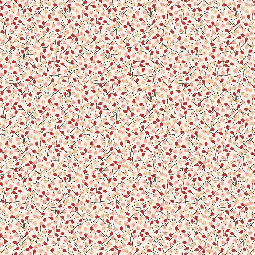Camelot Fabrics - 5"X5" Precut Charm Pack - Blooms & Bows - by Gabrielle Neil
