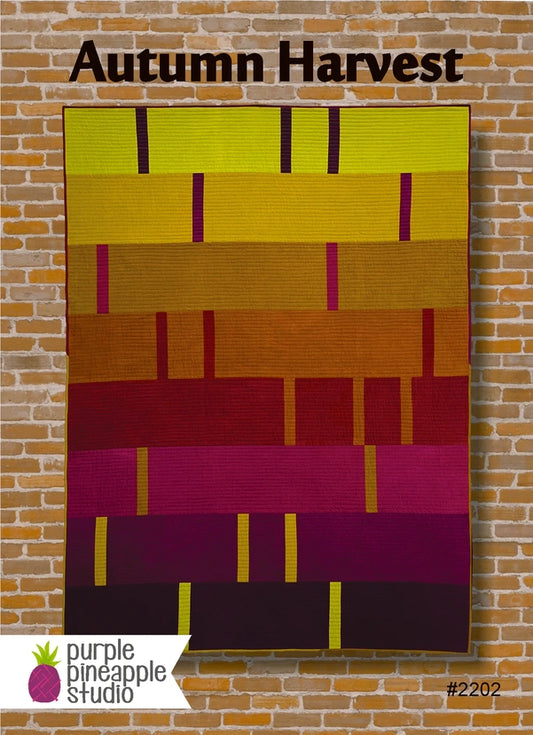 Purple Pineapple Studio - Quilt Pattern - Autumn Harvest