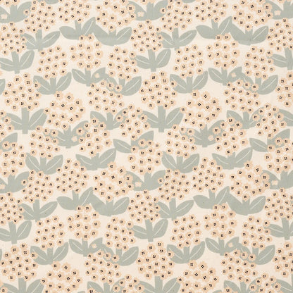 Kokka - Linnea Blooming Day - Cotton Oxford - White