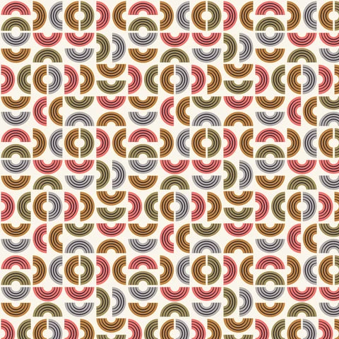 Riley Blake - Batiks - Pájaros de patio trasero Razzmic Berry