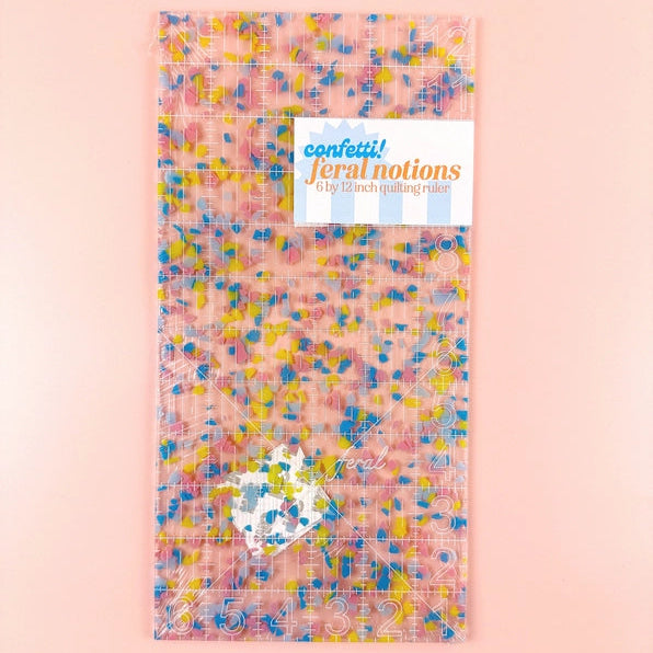 Feral Notions - 2.5インチ × 10インチ キルティング定規