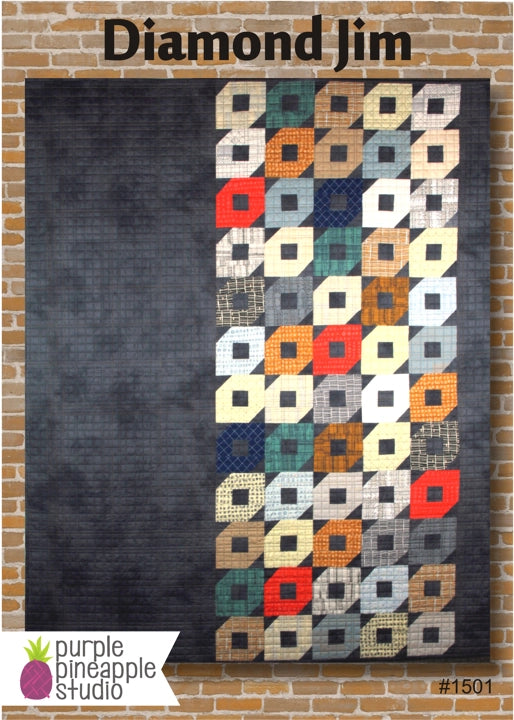 Purple Pineapple Studio - Quilt Pattern - Diamond Jim