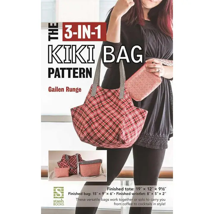 3-in-1 Kiki Bag Pattern - by Gailen Runge