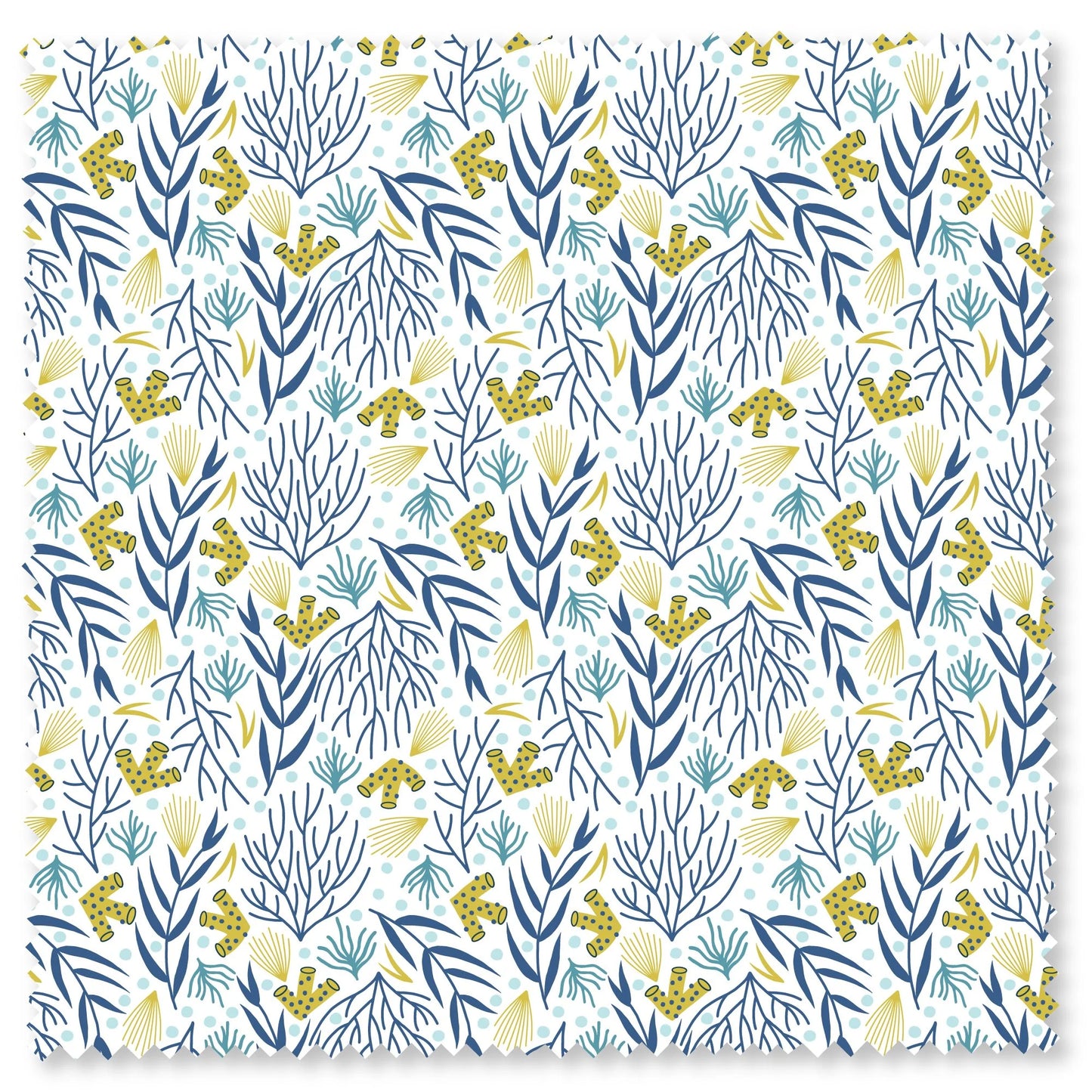 Cloud 9 - 5"x5" Precut Charm Pack - Felicity - Sea Garden - Peewees