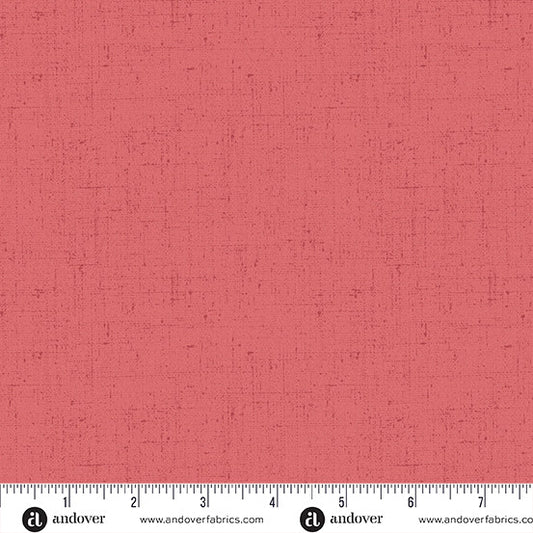 Andover Fabrics - Cottage Cloth II - Strawberry - by Renee Nanneman