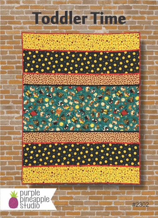 Purple Pineapple Studio - Quilt Pattern - Toddler Time
