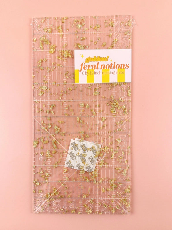 Feral Notions - 2.5インチ × 10インチ キルティング定規