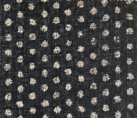 Morikiku - Dots - Navy Dobby