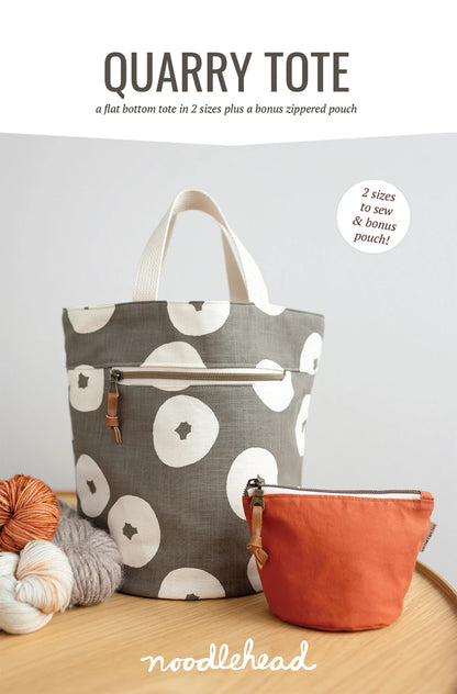 Noodlehead - Quarry Tote Pattern - by Anna Graham