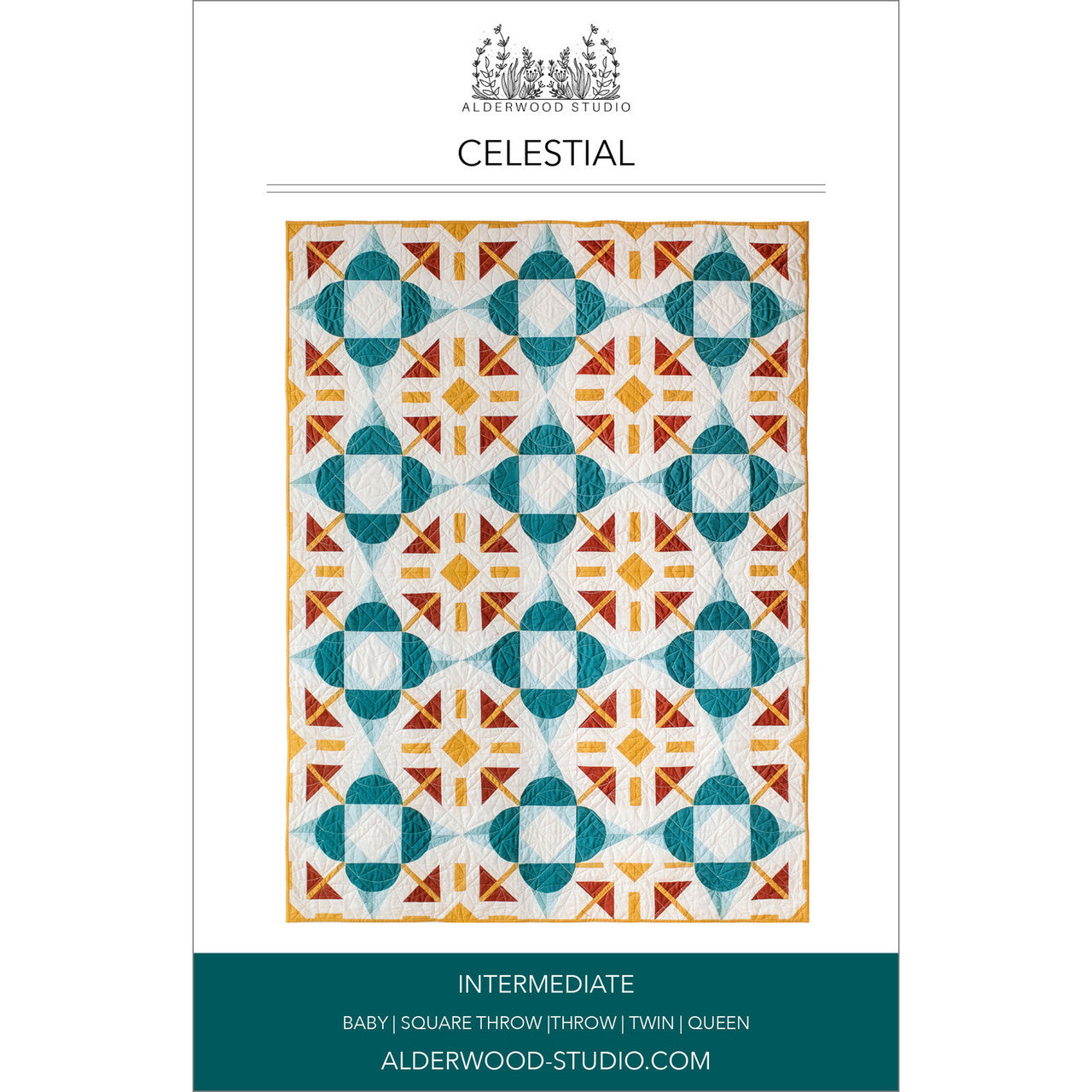 Alderwood Studio - The Celestial Quilt Pattern - by Amber Elliot
