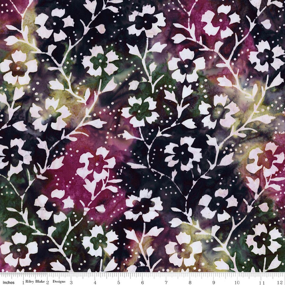 Riley Blake - Batiks - Backyard Birds Spunky