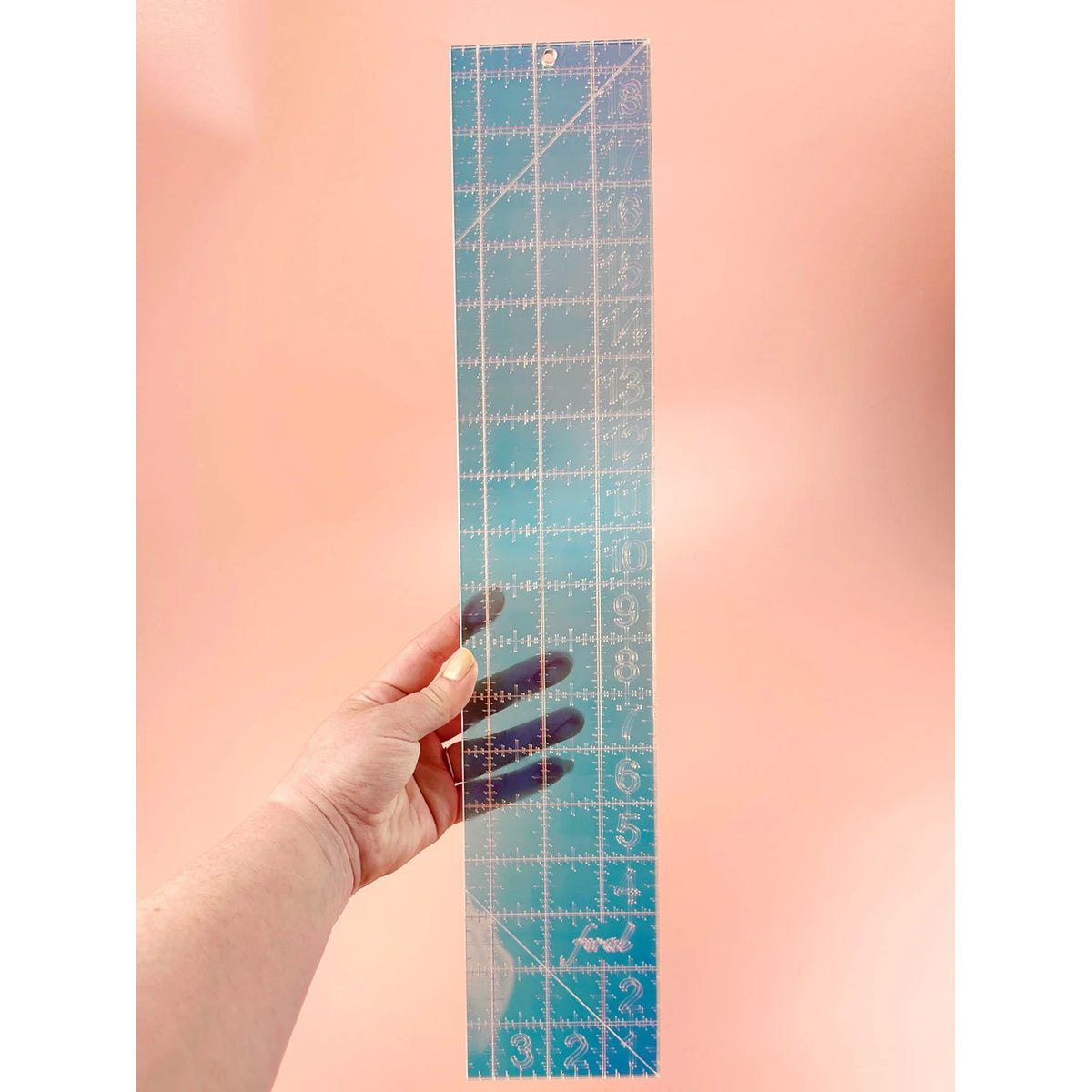 Feral Notions - 3-1/2" x 18” Quilting Ruler