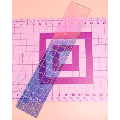 Feral Notions - 3-1/2" x 18” Quilting Ruler