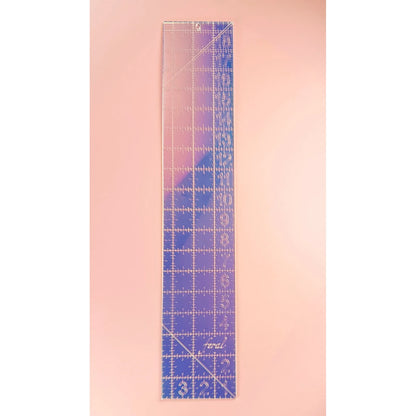 Feral Notions - 3-1/2" x 18” Quilting Ruler