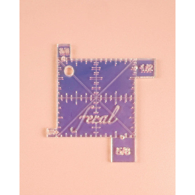 Feral Notions - Iridescent Seam Gauge - Designed by Caitlin Bentley