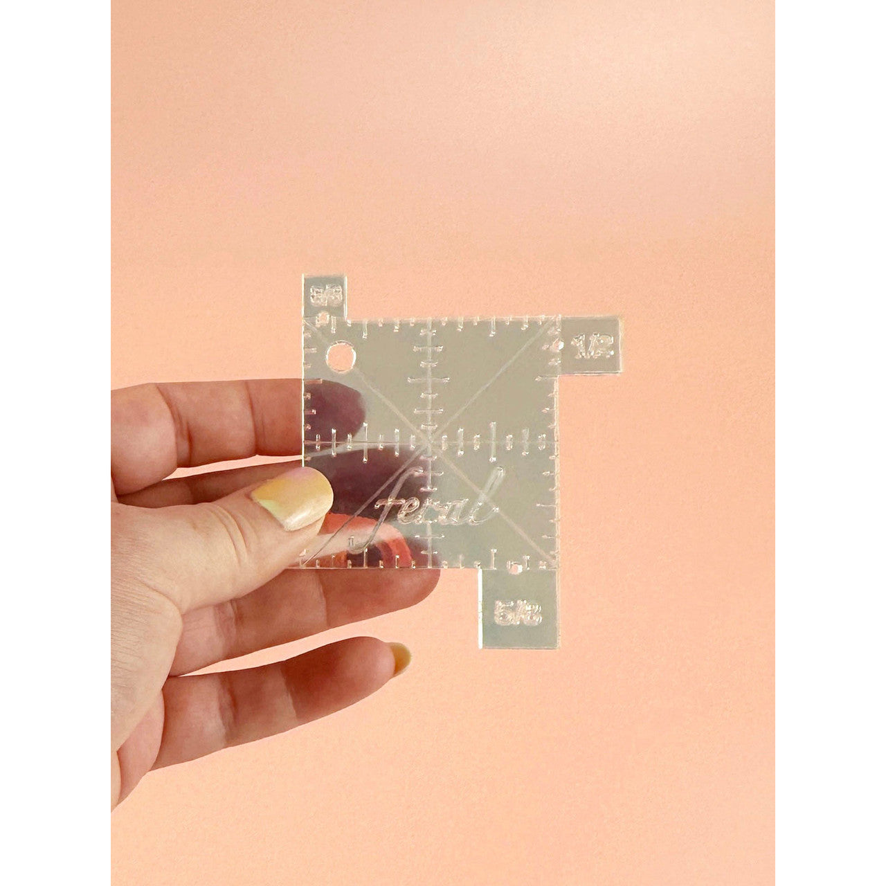 Feral Notions - Iridescent Seam Gauge - Designed by Caitlin Bentley