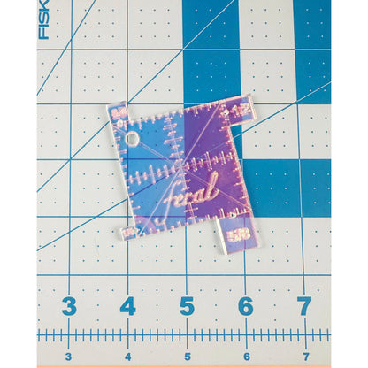 Feral Notions - Iridescent Seam Gauge - Designed by Caitlin Bentley