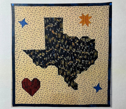 Texas Quilt Pattern - by Karen Abrahamovich