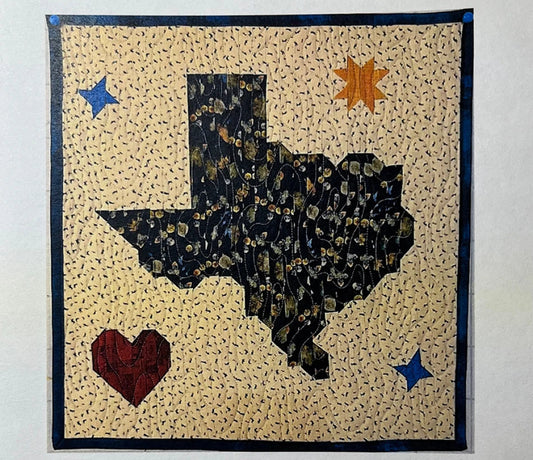 Texas Quilt Pattern - by Karen Abrahamovich