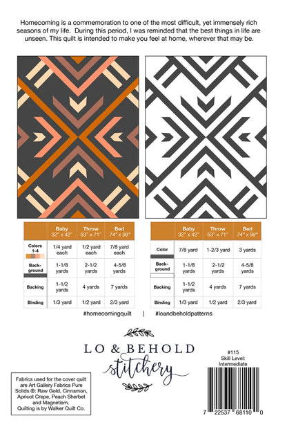 Lo & Behold Stitchery - Homecoming - by Brittany Lloyd