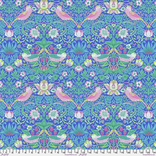 Kaffe x Morris & Co. - Strawberry Thief - Blue