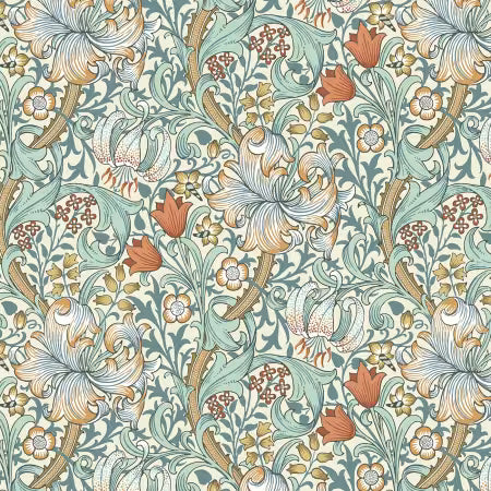 Morris & Co. - Golden Lily Autumn