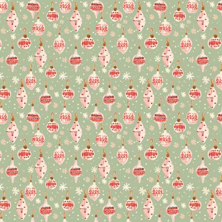 Dear Stella - Baby It's Cold Outside - Pea Ornaments - by Clara Jean Design