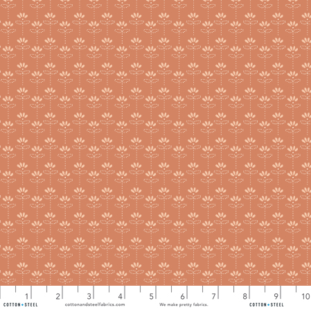 Arroyo Sol - Meadow Horizon - Clay Fabric