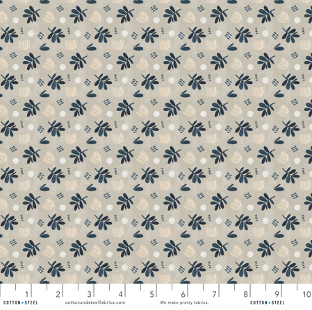 Salt River - Mesa - Under The Moonlight Unbleached Fabric