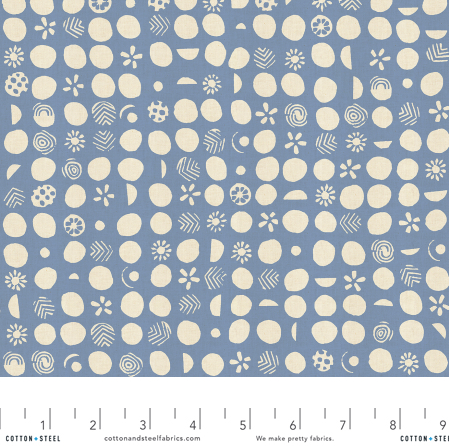 Homestead - Germination - Waterdrop Unbleached Fabric
