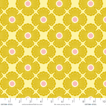 On a Spring Day - Blossom - Wildflowers Fabric