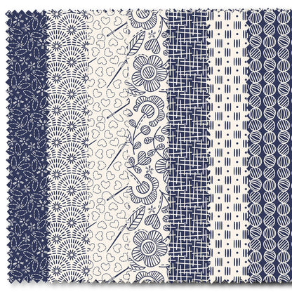 Cloud 9 - 5"x5" Precut Layer Cake - Felicity - Sewn With Love - Biggies