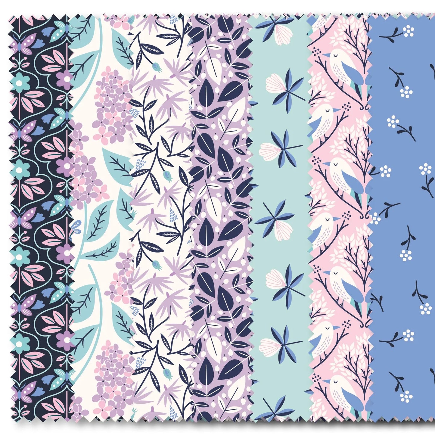 Cloud 9 - 5"x5" Precut Charm Pack - Felicity - Spring Harmony - Peewees